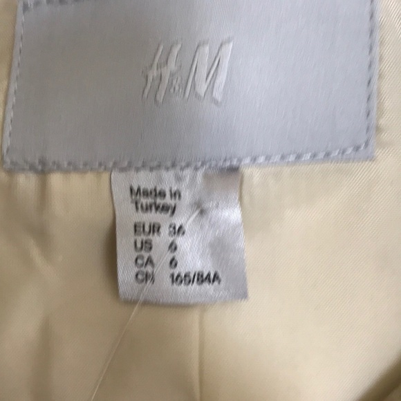 NWT! H&M Brown Combo plaid Size 6 poncho sweater - Picture 5 of 8